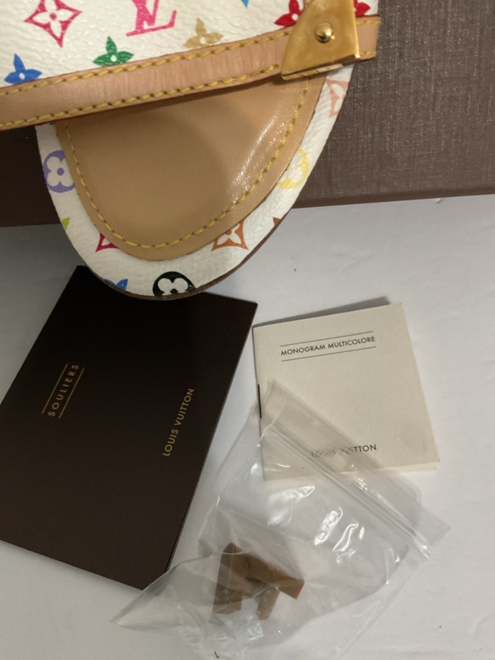 Louis Vuitton Sandals Murakami Kitten Heel Size 36.5 - Picture 14 of 14
